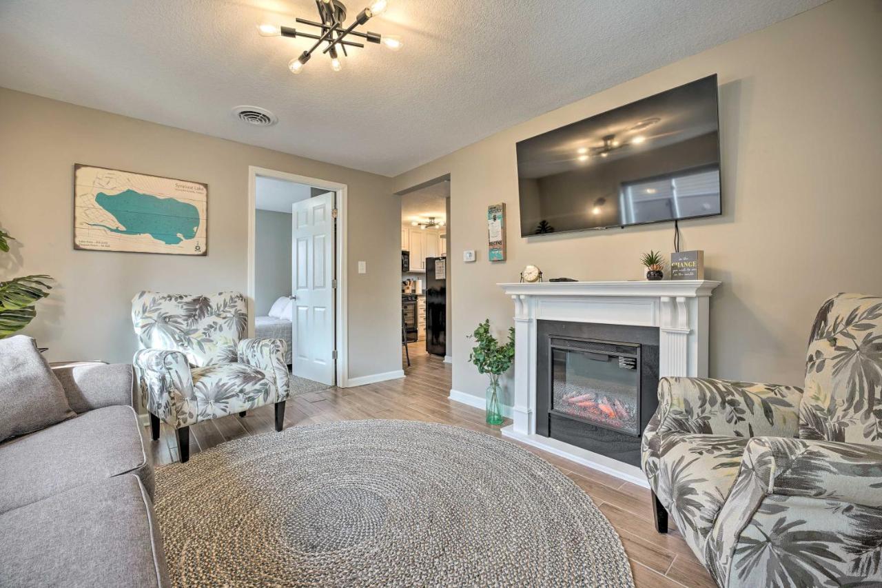 Waterfront Syracuse Home With Patio And Fire Pit! المظهر الخارجي الصورة