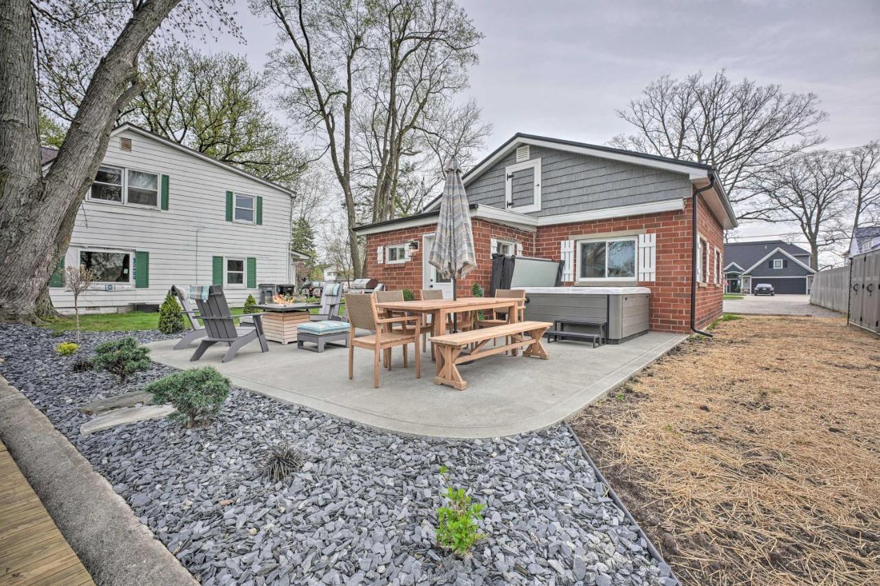 Waterfront Syracuse Home With Patio And Fire Pit! المظهر الخارجي الصورة